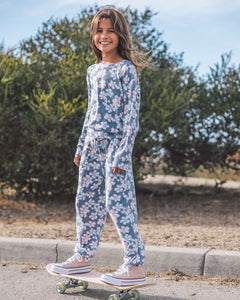 Feather 4 Arrow - Prisim Hacci Jogger - Dusty Blue