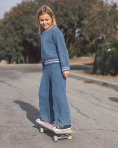 Feather 4 Arrow - Coziest Knit Pant  - Dusty Blue