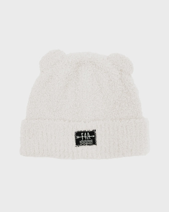 Feather 4 Arrow - Wilde Plush Beanie - Ivory - O/S