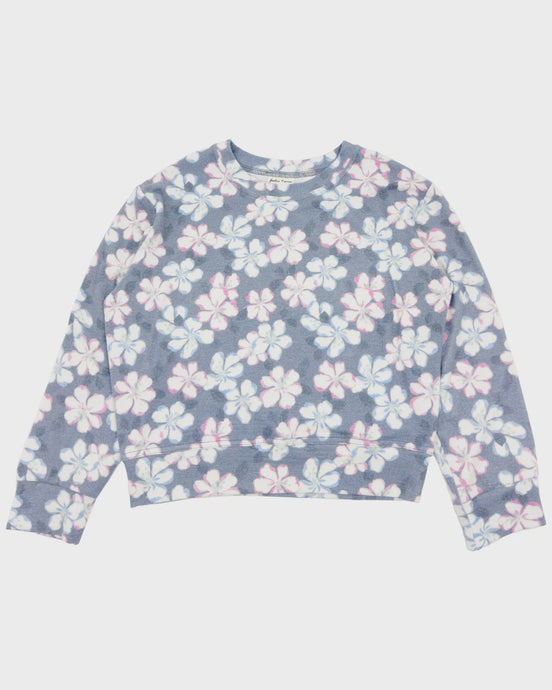 Feather 4 Arrow - Luna Hacci Top - Dusty Blue