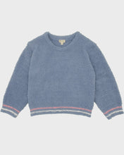 Load image into Gallery viewer, Dreamer Knit Top - Dusty Blue