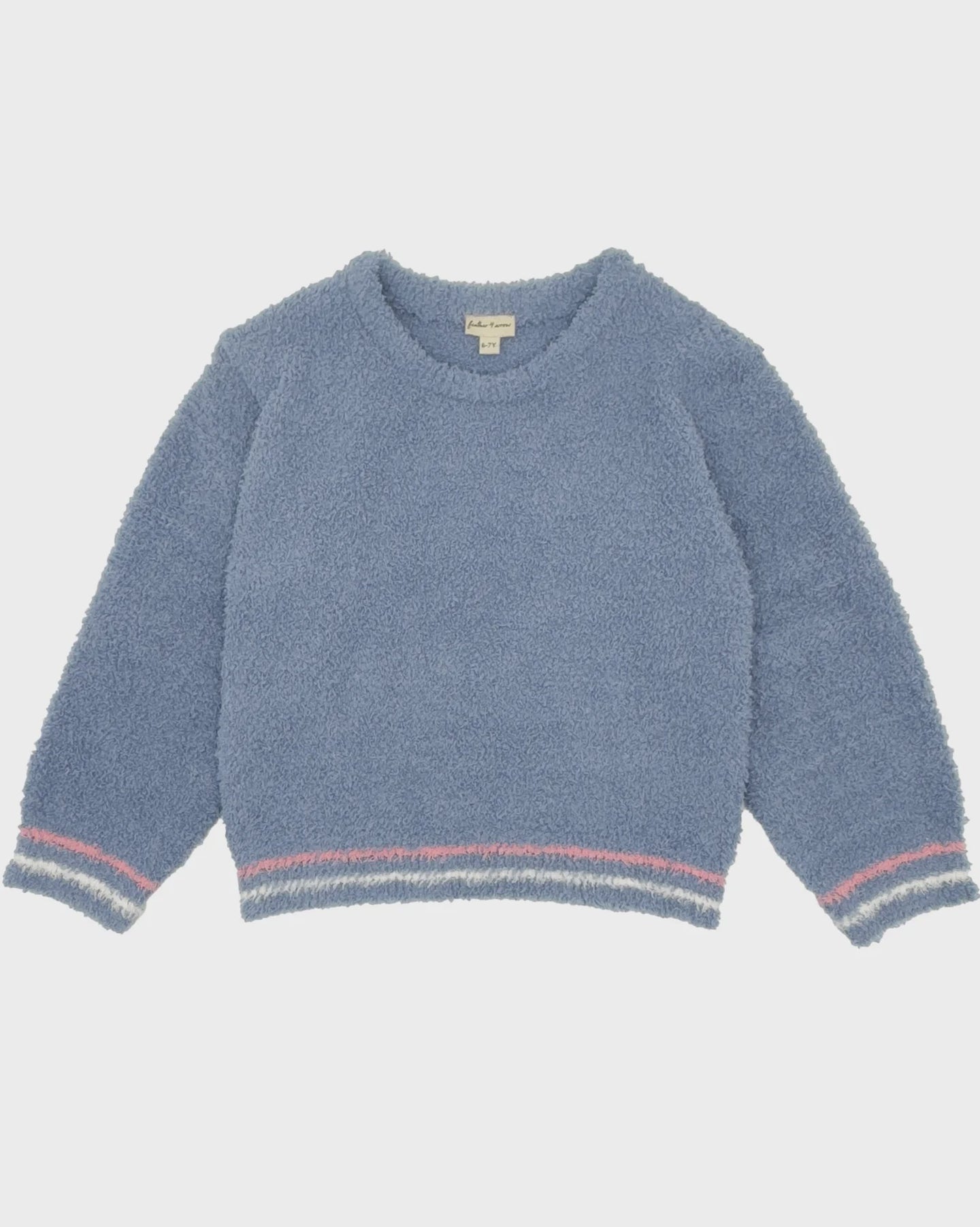 Dreamer Knit Top - Dusty Blue