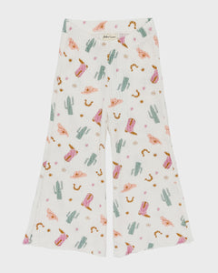 Feather 4 Arrow - Melanie Thermal Bell Bottom - Ivory