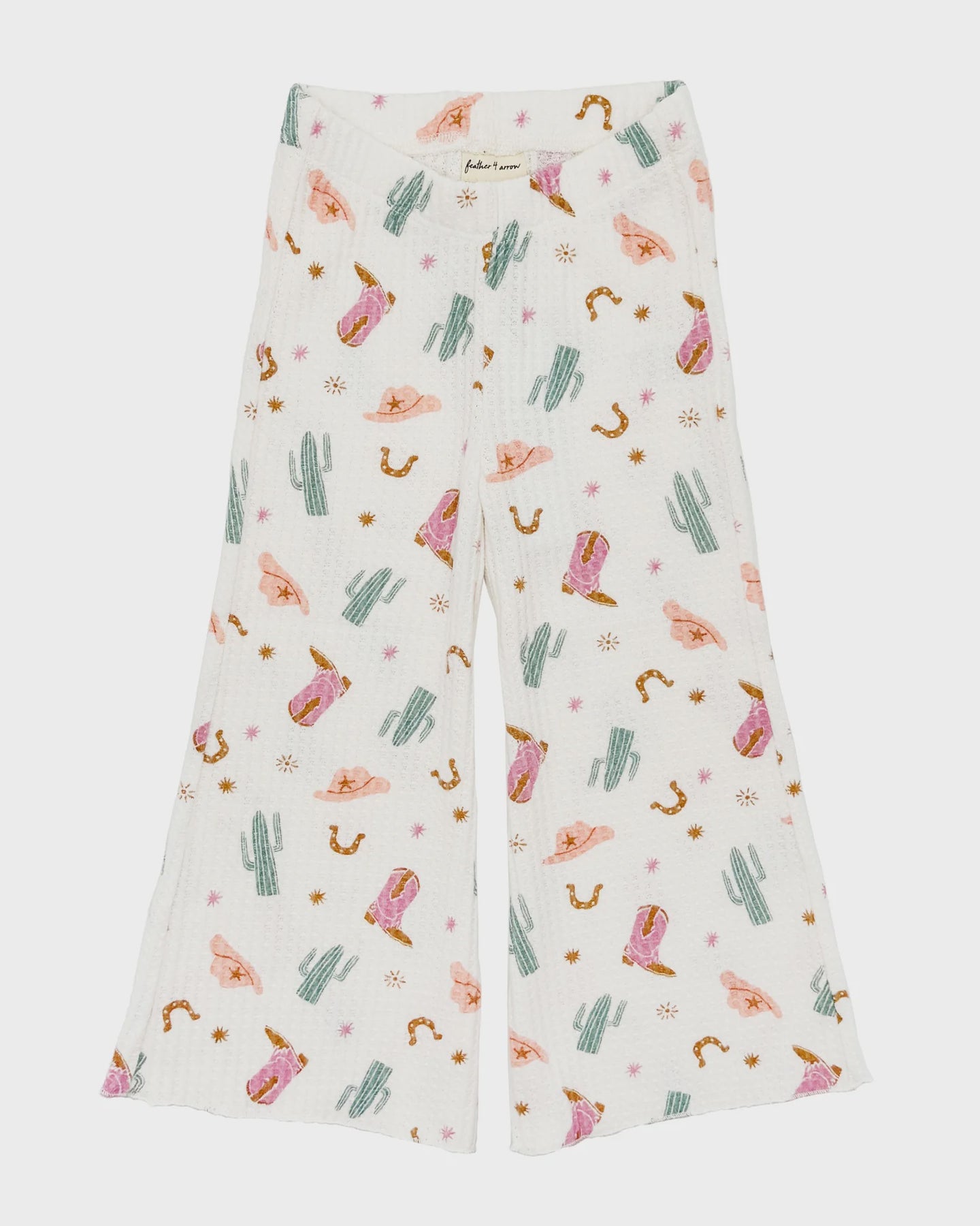 Feather 4 Arrow - Melanie Thermal Bell Bottom - Ivory