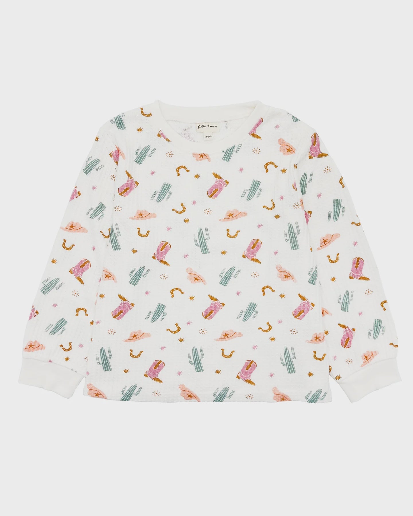 Feather 4 Arrow - Anna Thermal Top - Ivory
