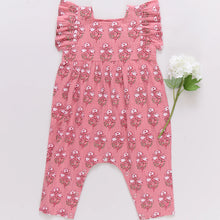 Load image into Gallery viewer, Pink Chicken - Baby Girl's Elsie Jumper - Pink Strawflower