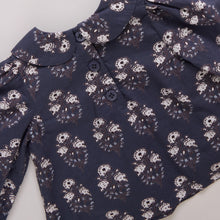 Load image into Gallery viewer, Pink Chicken - Baby Girl's Dawson 2 Piece Set - Navy Strawflower