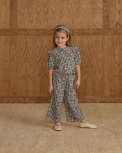 Load image into Gallery viewer, Rylee + Cru - Wide Leg Pant - Navy Check