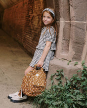 Load image into Gallery viewer, Rylee + Cru - Pleated Mini Skirt - Navy Check