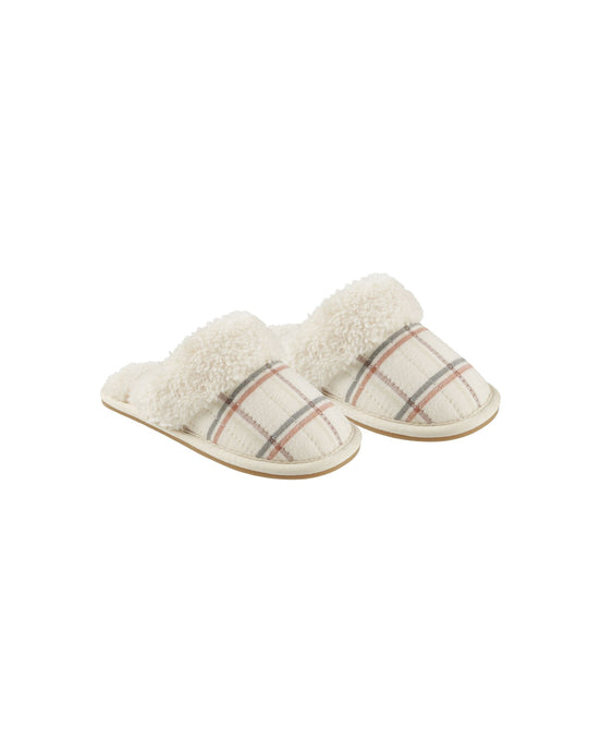 Rylee + Cru - Slippers - Holiday Plaid