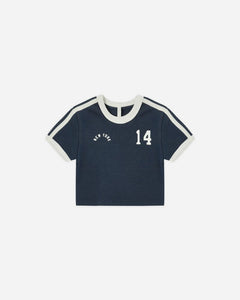 Rylee + Cru - Baby Tee - Navy