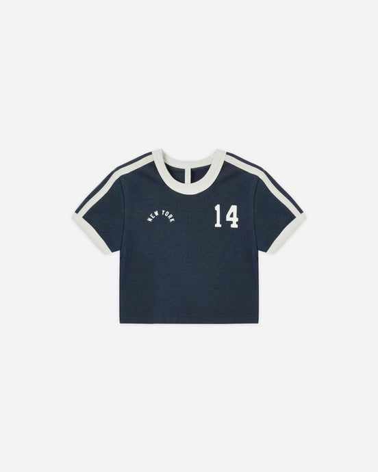 Rylee + Cru - Baby Tee - Navy