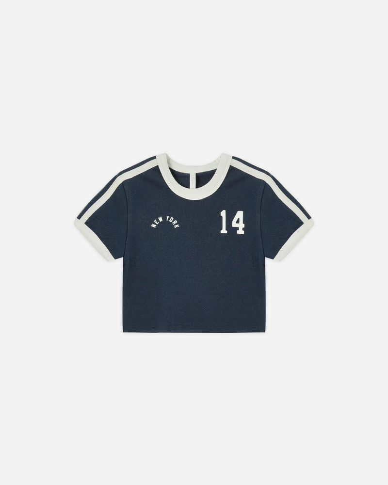 Rylee + Cru - Baby Tee - Navy
