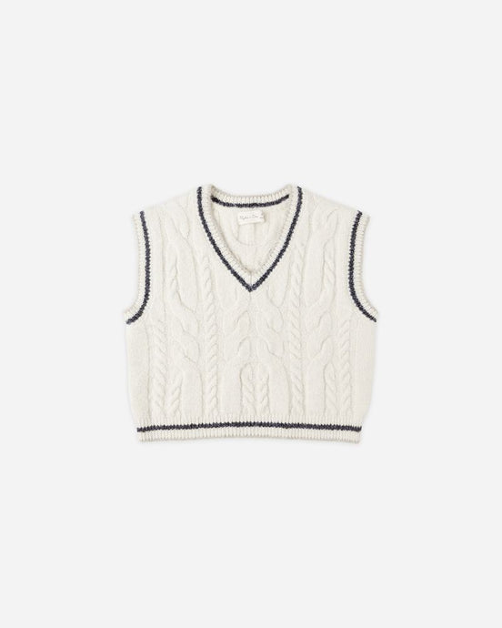 Rylee + Cru - Sweater Vest - Natural