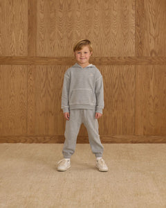 Rylee + Cru - Coast Hoodie - Heathered Grey