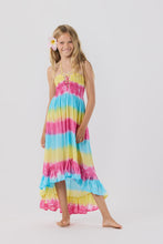 Load image into Gallery viewer, Tiare Hawaii - Girls Aila Dress - Rainbow Luna