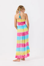 Load image into Gallery viewer, Tiare Hawaii - Girls Aila Dress - Rainbow Luna