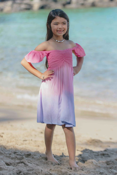 Tiare Hawaii - Girls Hollie Dress - Lavender Pink