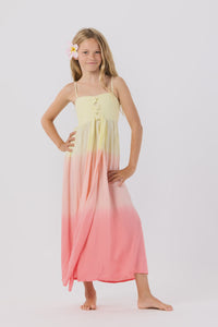 Tiare Hawaii - Girls Jasmine Dress - Lemonade