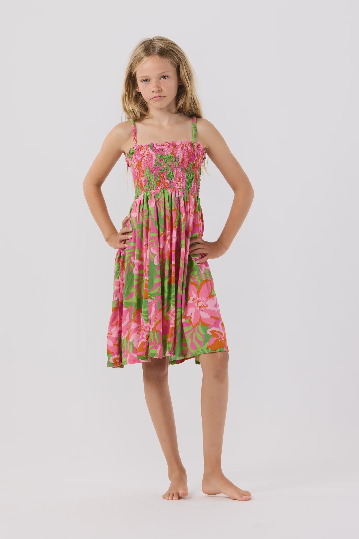 Lanikai Dress - Honduras Pink
