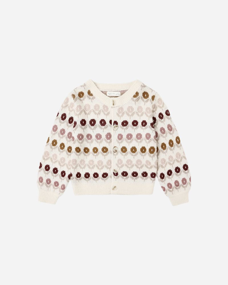 Rylee + Cru - Cheyenne Cardigan - Floral Jacquard