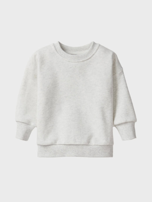 Little Bipsy - Elevated Crewneck - Light Heather Grey