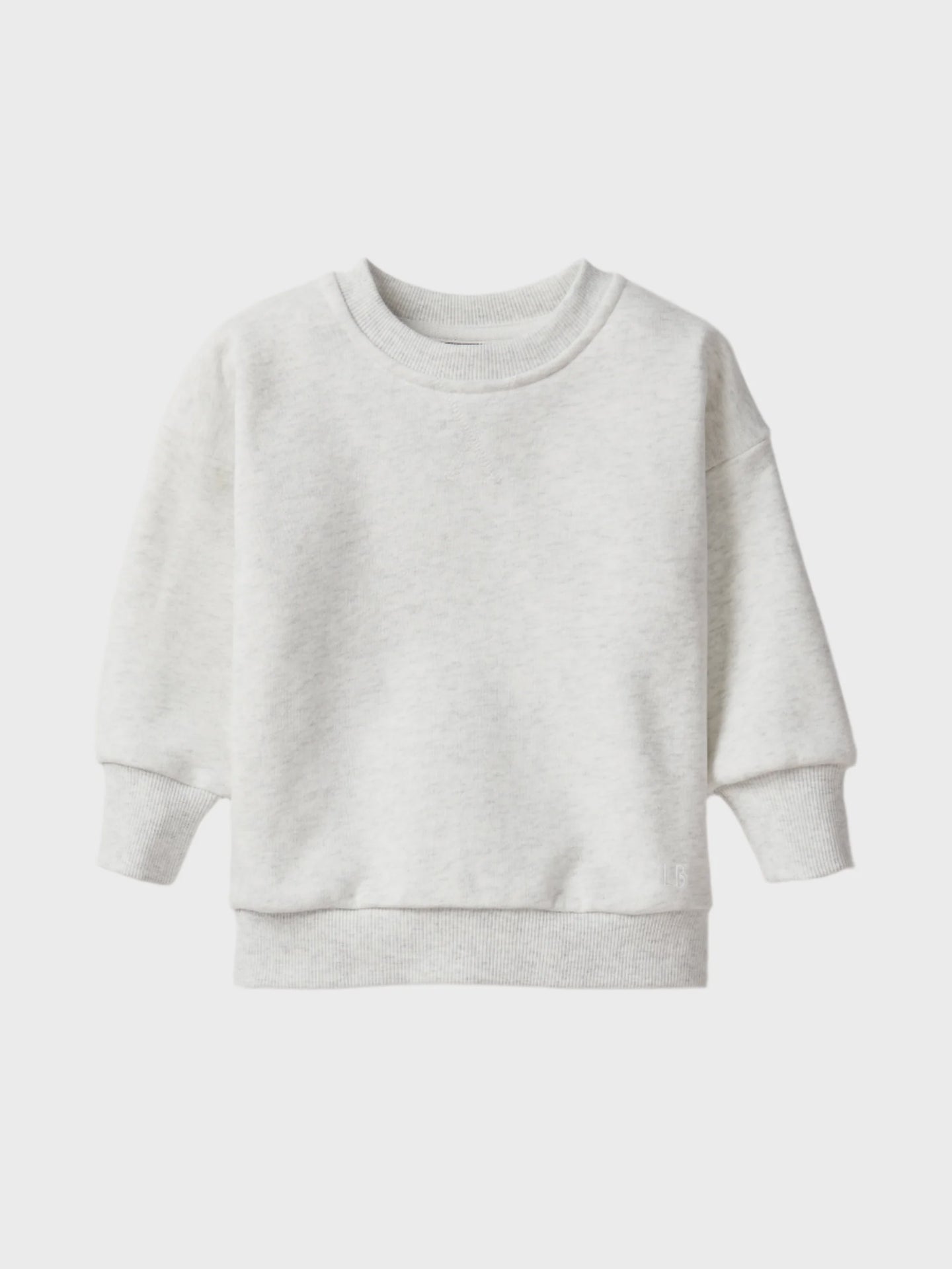Little Bipsy - Elevated Crewneck - Light Heather Grey