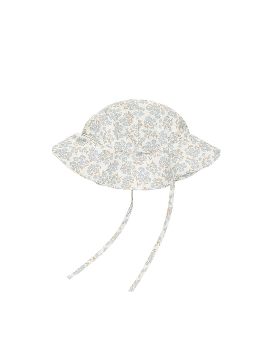 Rylee + Cru - Floppy Swim Hat - Blue Ditsy