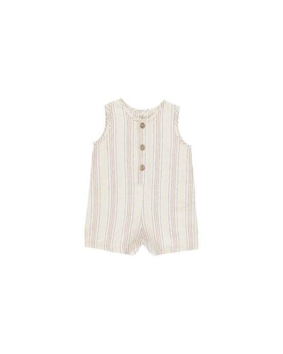 Rylee + Cru - Maverick Romper - Summer Stripe