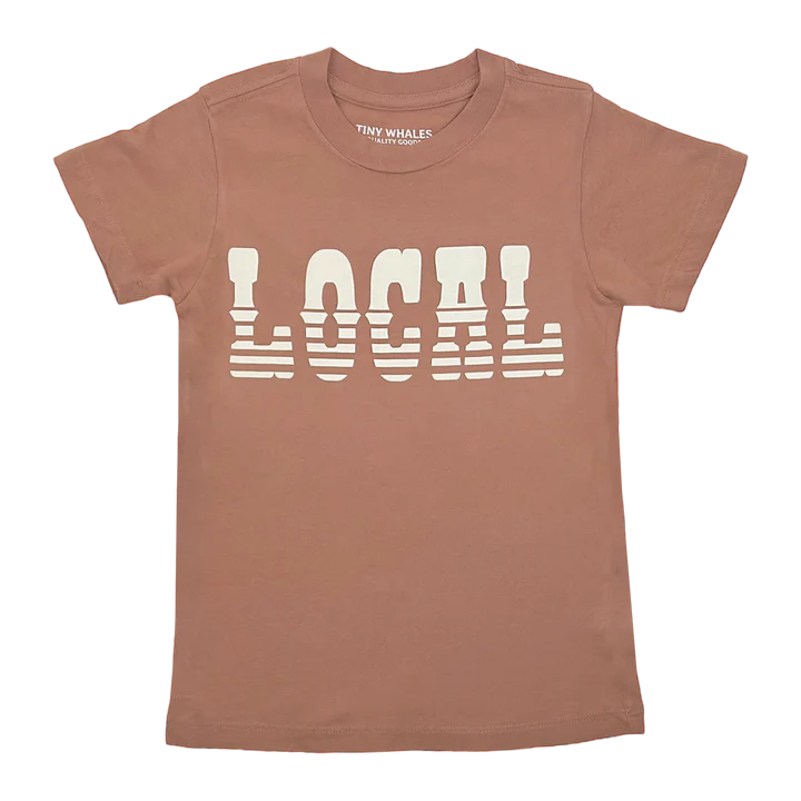 Tiny Whales - Local T-Shirt - Brick