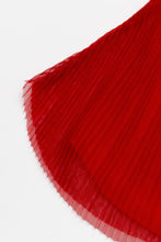 Load image into Gallery viewer, Monica + Andy - Organic Pleated Tulle Dress - Red