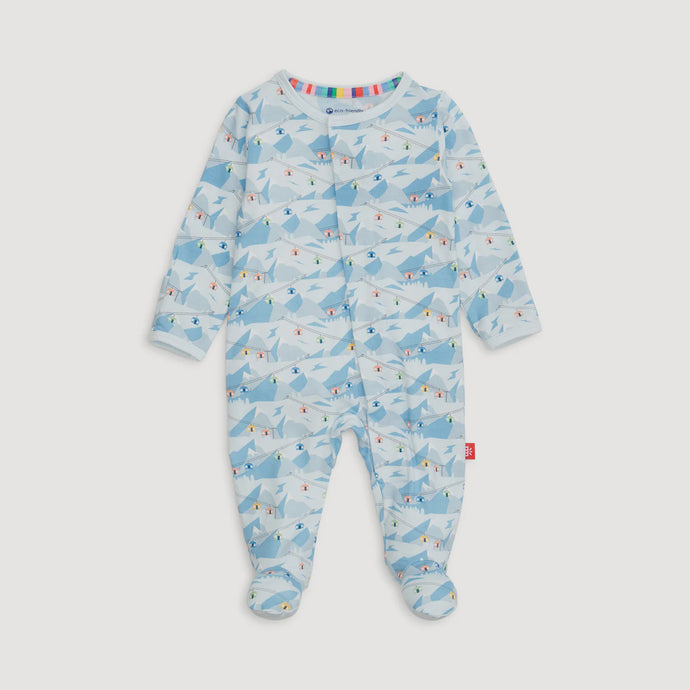 Magnetic Me - Magnetic Modal Footie - Blue Apres Chic