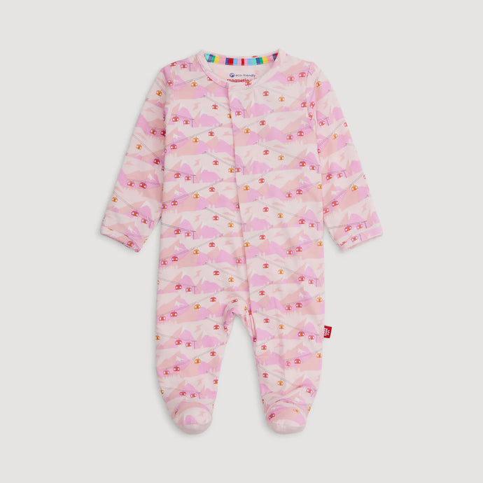 Magnetic Me - Magnetic Modal Footie - Pink Apres Chic