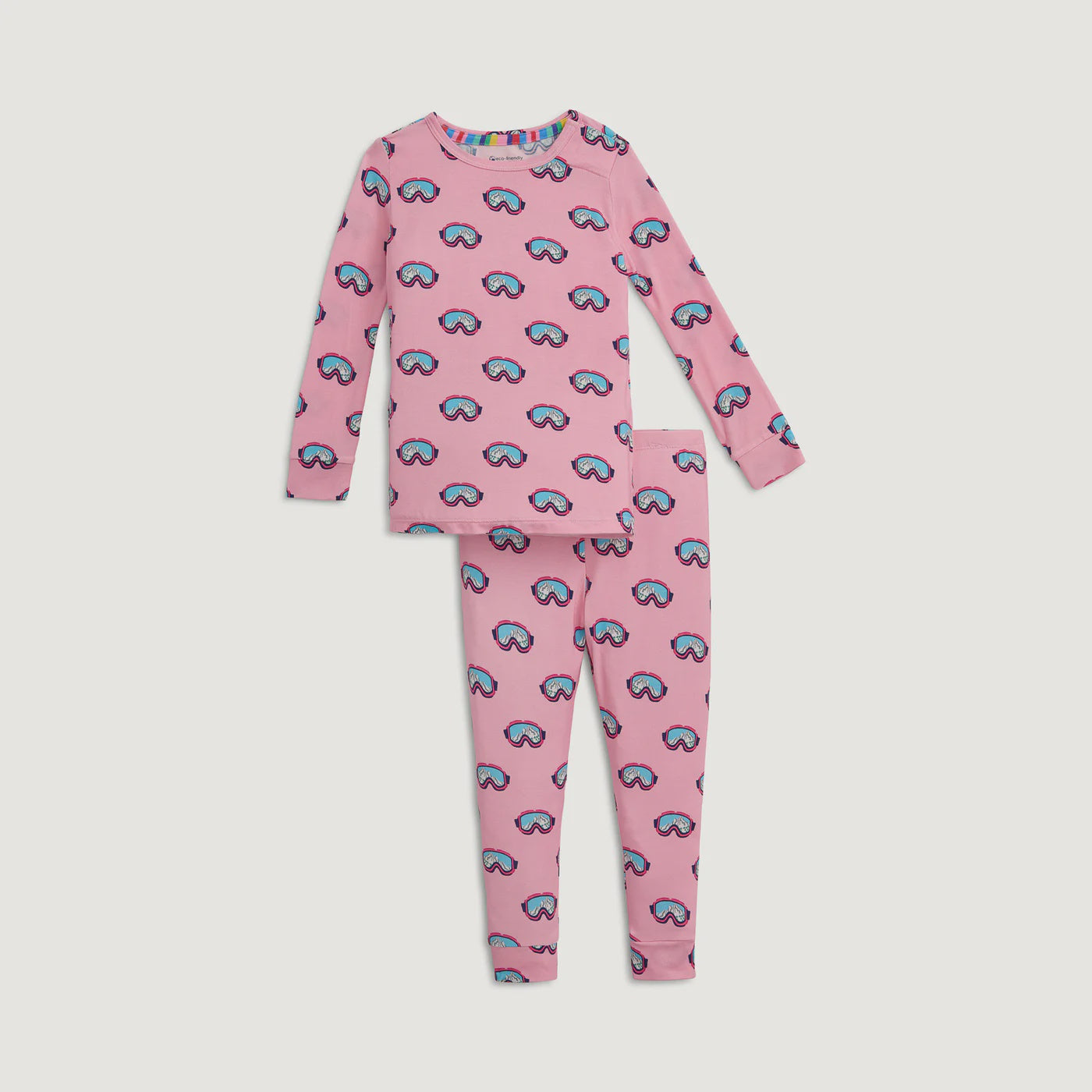Magnetic Me - Modal L/S Pajama Set - Pink Powder Playtime