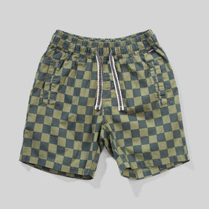 Munstrkids - Yourmove Short - Olive Check