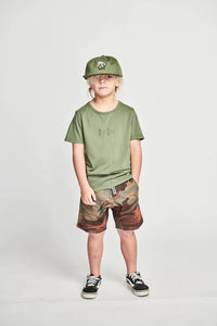 Munstrkids - Slider Short - Camo Swirl