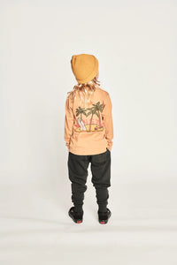 Mnstrkids - Islandwood LS Tee - Mustard