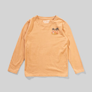 Mnstrkids - Islandwood LS Tee - Mustard