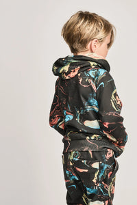 Mnstrkids - Runner Hoody - Paint Swirl