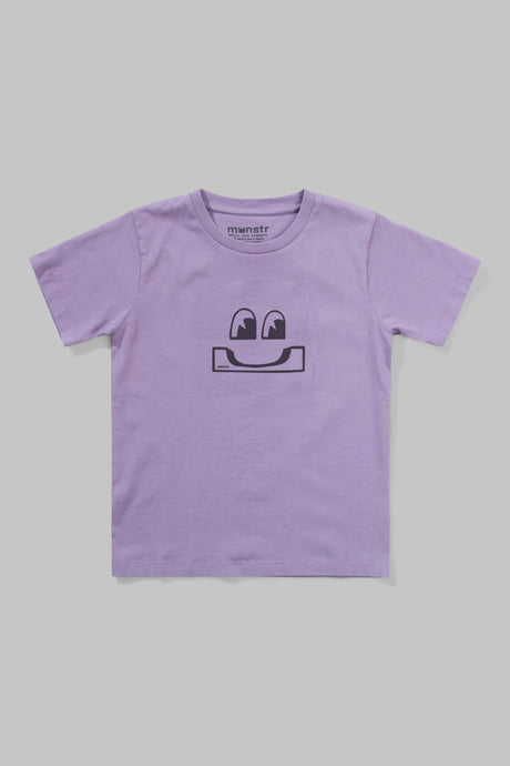 Mnstkids - Ramp It Up Tee - Ash Purple