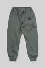 Load image into Gallery viewer, Mnstrkids - Lessgo Track Pant - Ocean Green