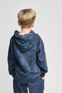 Mnstrkids - Zapper Hoody - Dk Denim