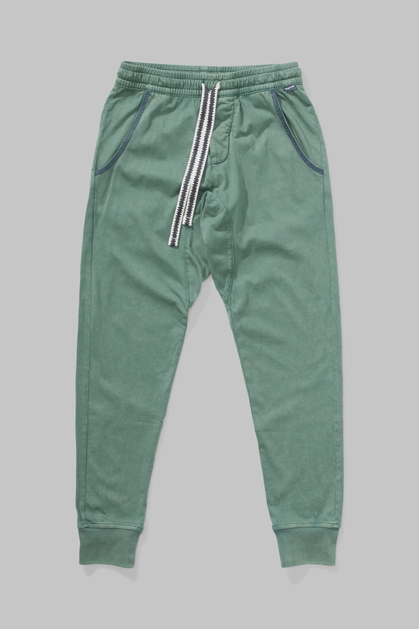 Mnstrkids - Stitched Up Pant - Washed Mid Green