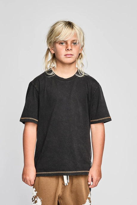 Mnstrkids - Coverbox Tee - Mineral Black