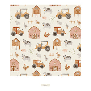 Kickee Pants - Print Footie With 2 Way Zipper - Natural Farm Life