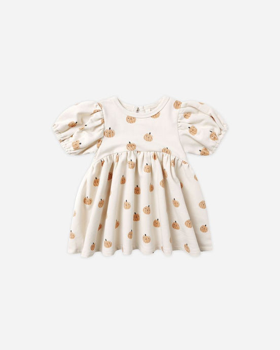 Darla Dress - Smiley Pumpkins