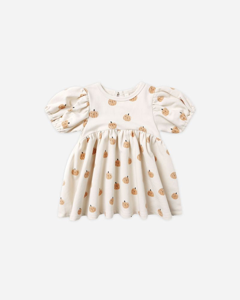 Darla Dress - Smiley Pumpkins