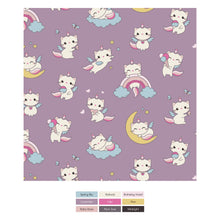 Load image into Gallery viewer, Kickee Pants - Print Long Sleeve Pajama Set - Lavender Caticorn