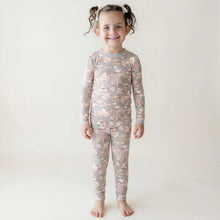 Load image into Gallery viewer, Kickee Pants - Print Long Sleeve Pajama Set - Dove Princess Dreams