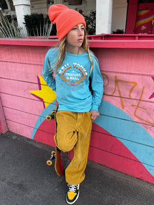 Rowdy Sprout - Neil Young Organic LS Tee - Blue Sky